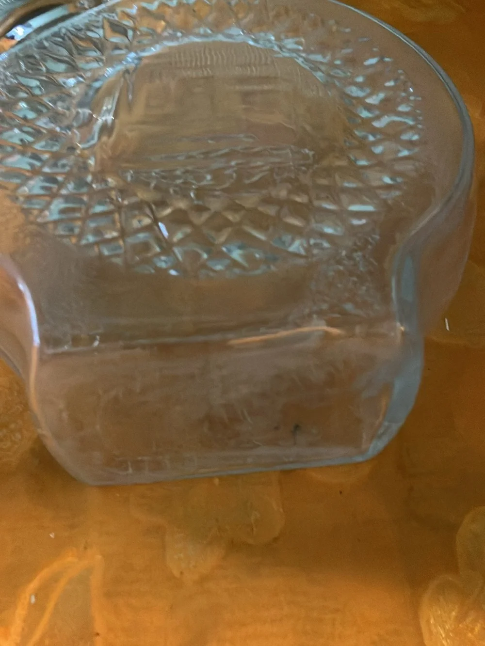 Vintage Beveragette Refrigerator Juice Bottle with Metal Lid